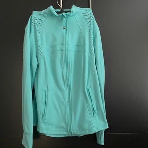 women’s tangerine workout jacket